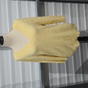 Faded Glory Yellow Long Sleeve Women's Top Size 18W/20W‎